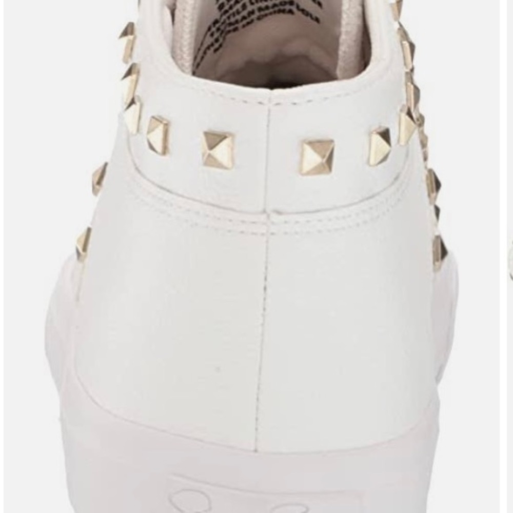 Jessica Simpson studded white high tops🤍 NEVER WORN (actual pictures included) - Picture 3 of 7